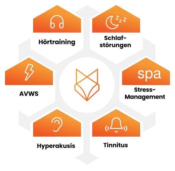 CleverFox Übersicht der Trainingsbereiche