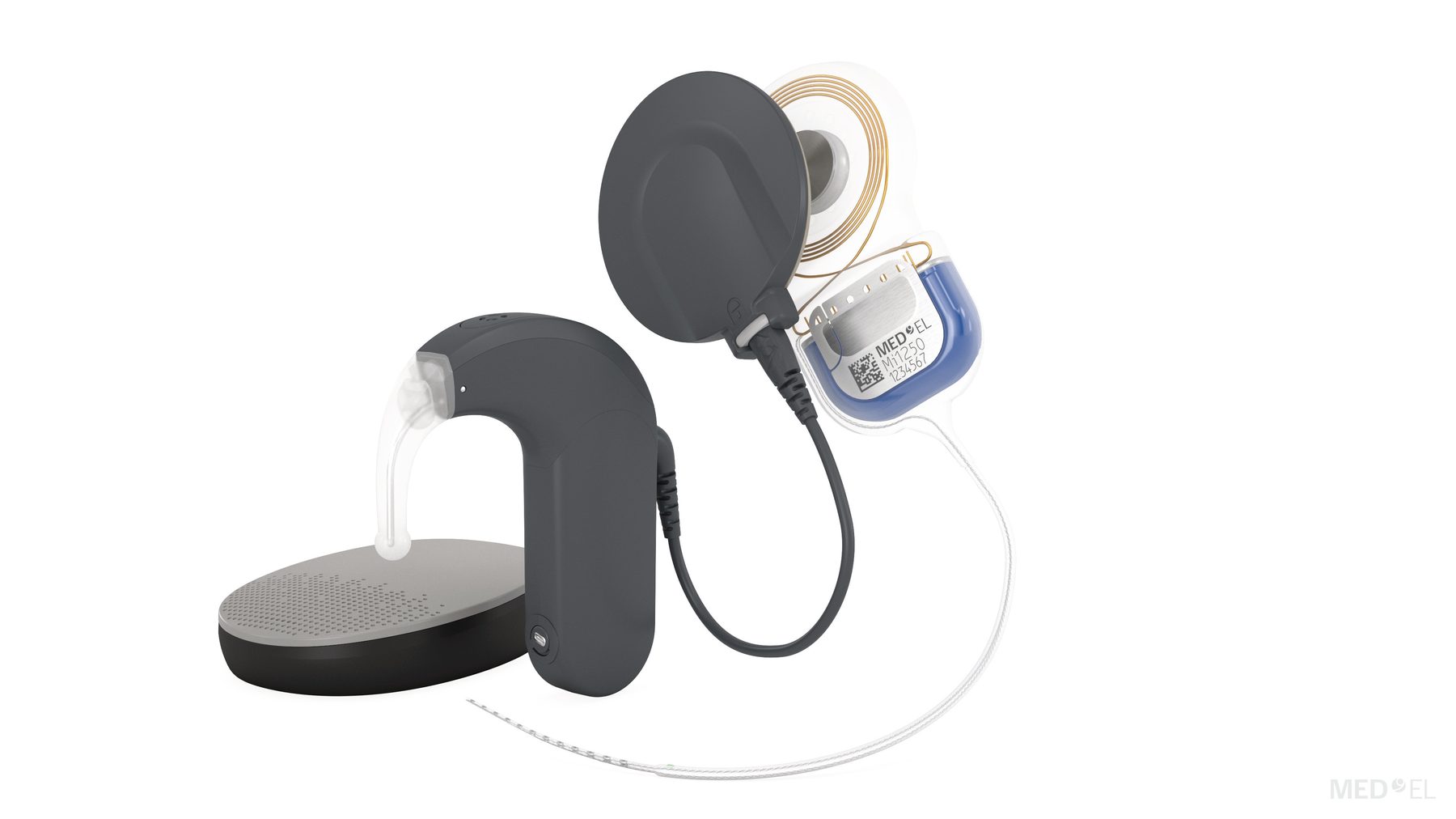 Cochlea-Implantat-Prozessor und Implantat-System von MED-EL